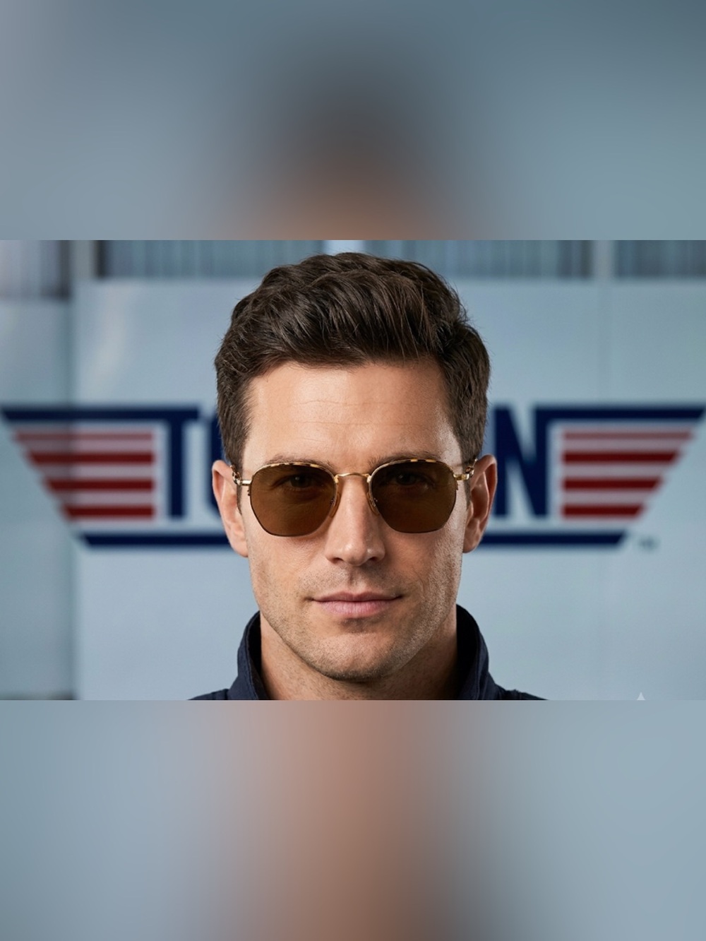Authentic America 90’s Top Gun aviator vintage designer sunglasses Made it Italy